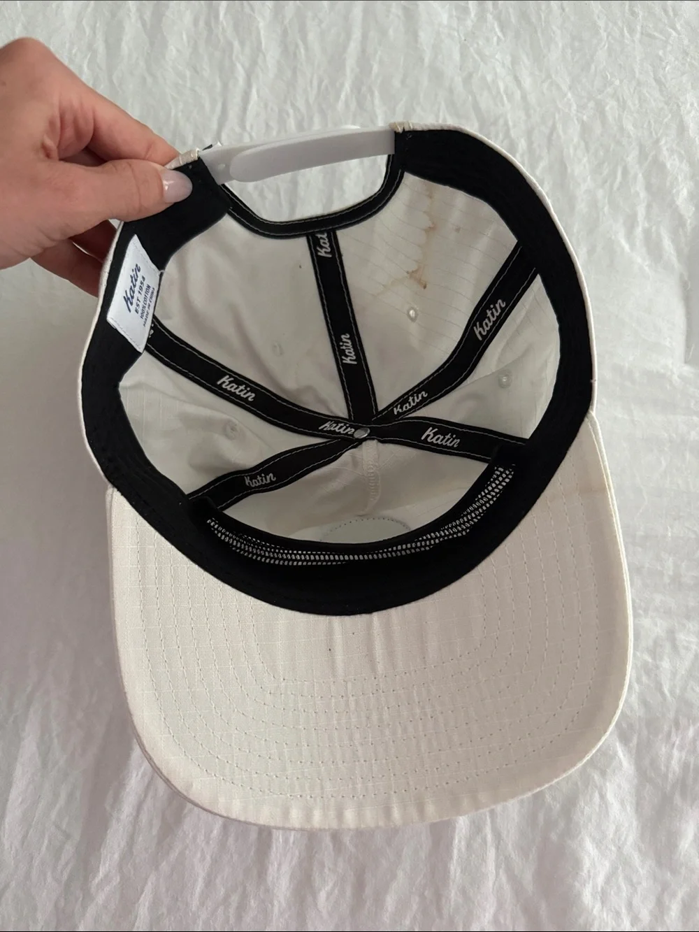 Katin White Mens Sunrise Patch Hat